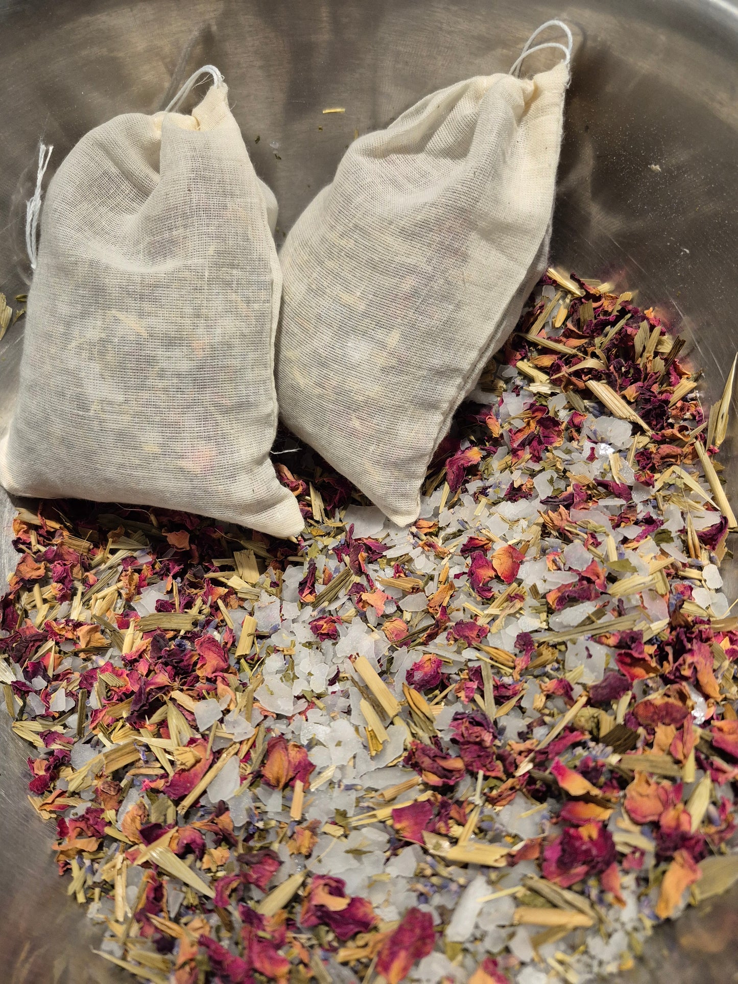 Bath tea bags